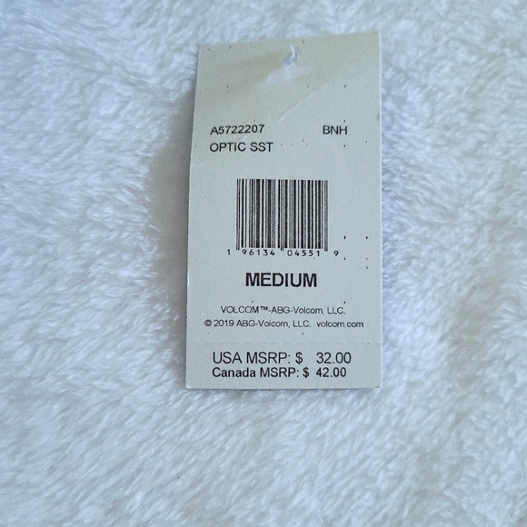 Volcom💎 Heather Grey "Optic"👁 Graphic Tee👕 - NWT - Picture 14 of 14